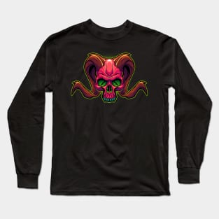 Horned Bone Too Long Sleeve T-Shirt